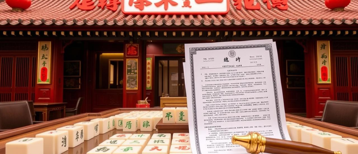 大三元麻將館合法嗎？一窺遊戲場所的法律規定與合法性